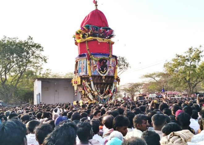 ಮಡ್ರಳ್ಳಿ ಶ್ರೀ ಚೌಡೇಶ್ವರಿ ದೇವಿ ರಥೋತ್ಸವಕ್ಕೆ ಹರಿದು ಬಂದ ಜನಸಾಗರ 